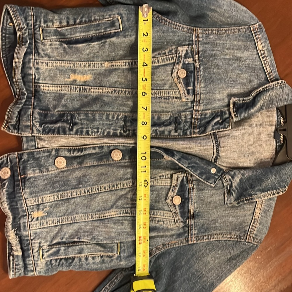 American Eagle Blue Jean Jacket - Picture 4 of 7